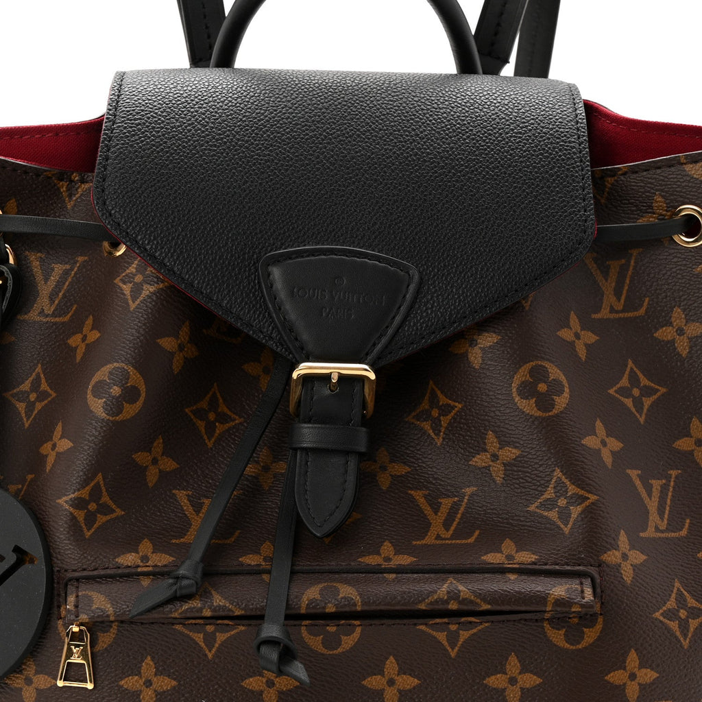 Louis Vuitton Monogram Montsouris PM Black