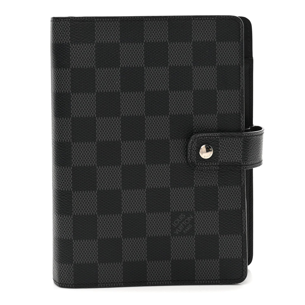 Louis Vuitton Damier Graphite Medium Ring Agenda Cover