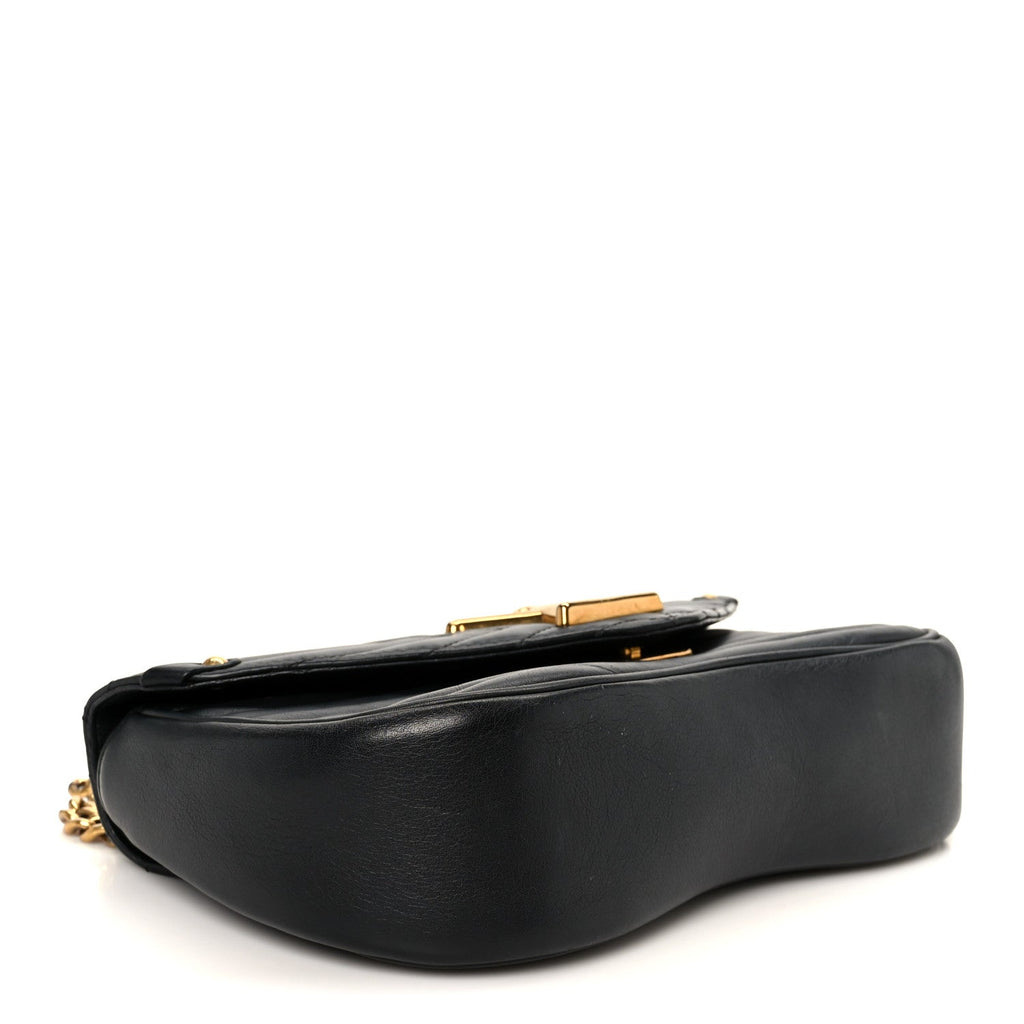 Louis Vuitton Calfskin New Wave Chain MM Black