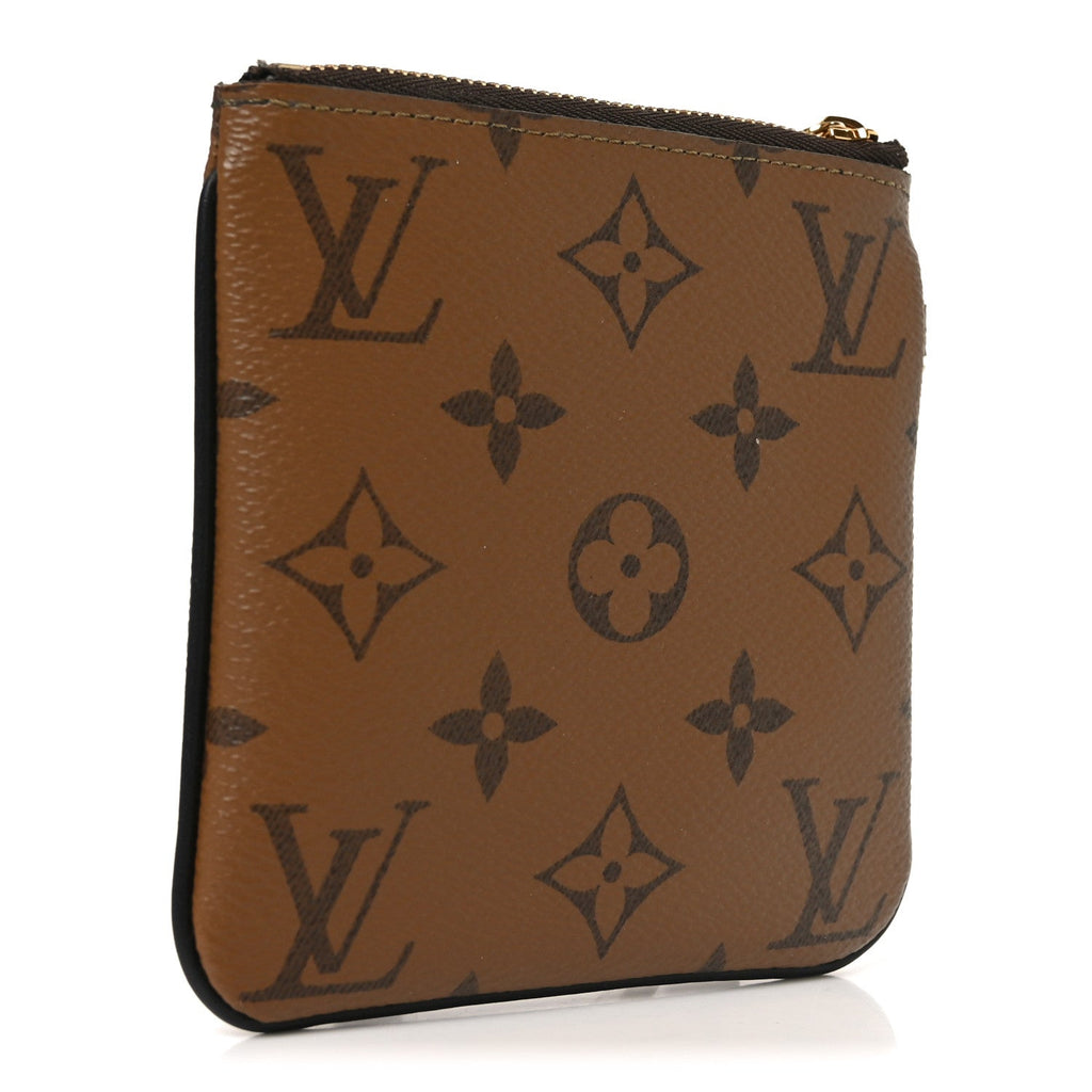 Louis Vuitton Reverse Monogram Trio Square Pouch