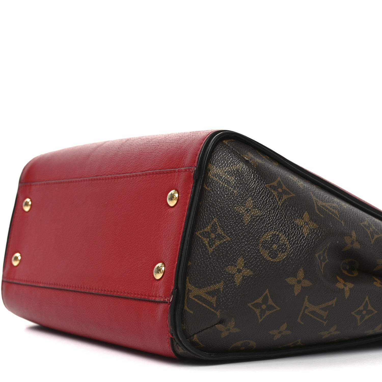 Louis Vuitton Calfskin Monogram Kimono Tote Cherry