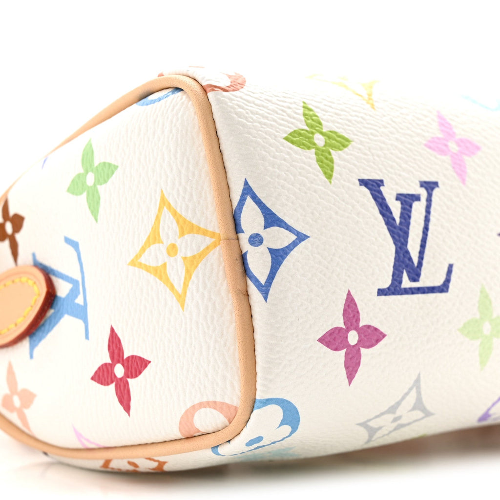 Louis Vuitton LV X TM Monogram Multicolor Nano Speedy White