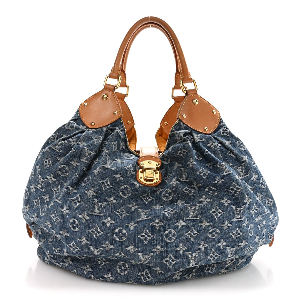 Louis Vuitton Denim Mahina XL Blue