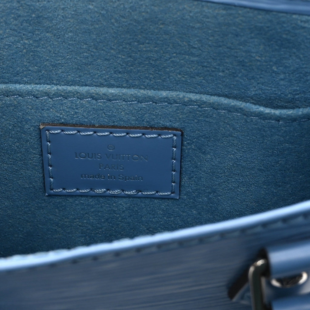 Louis Vuitton Epi Petit Sac Plat Bleuet