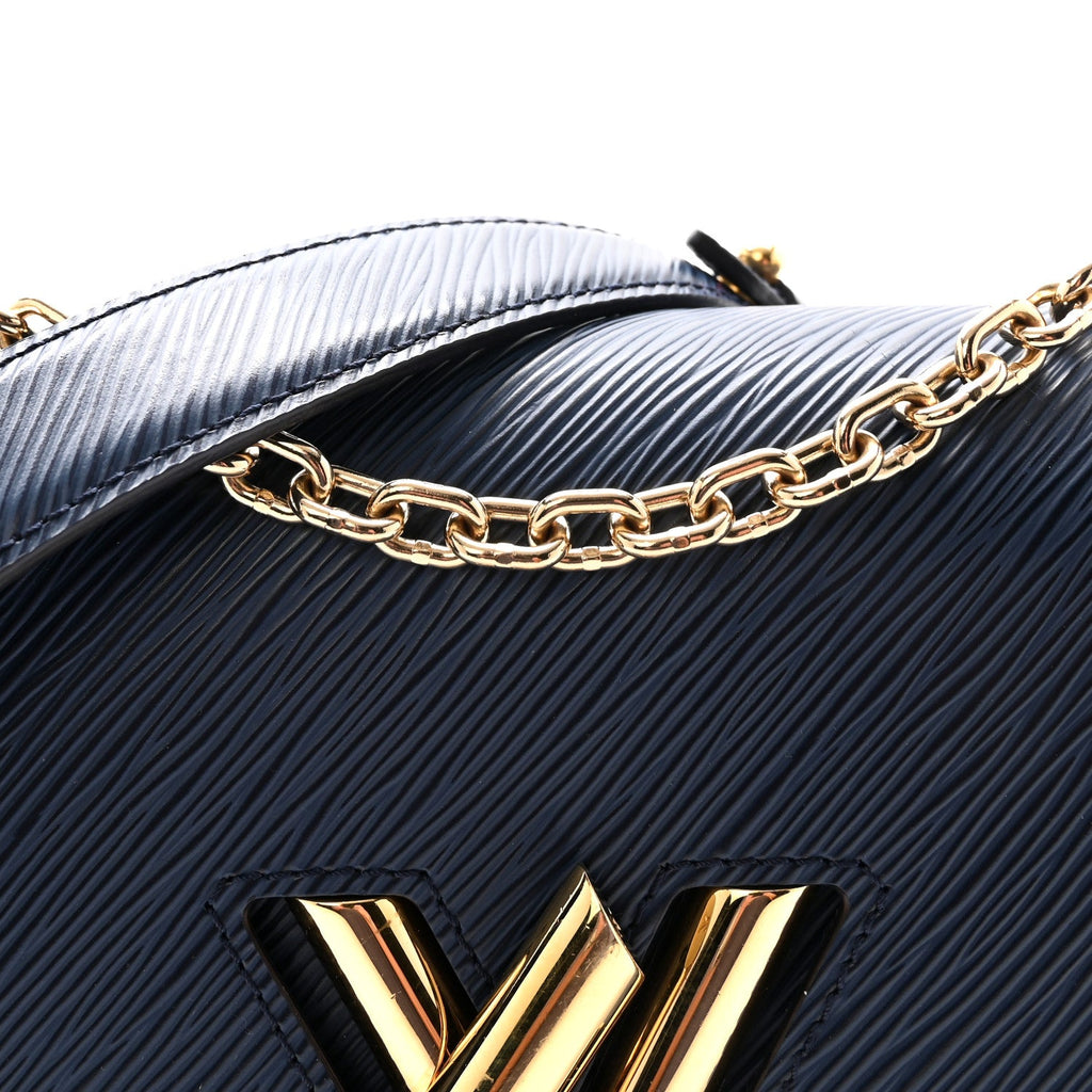 Louis Vuitton Epi Twist Shoulder Bag MM Indigo