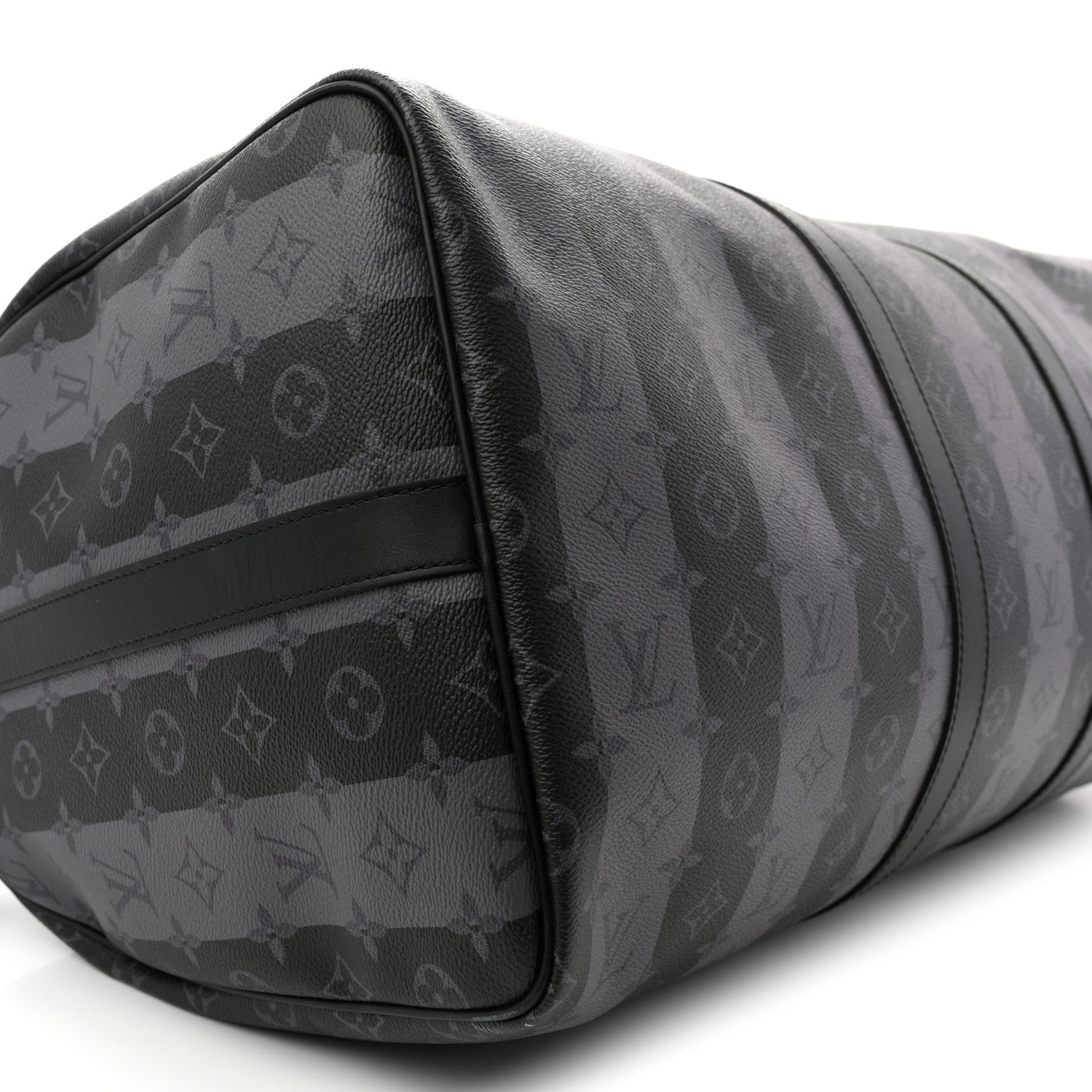 Louis Vuitton X NIGO Monogram Eclipse Stripes LV Keepall Bandouliere 50
