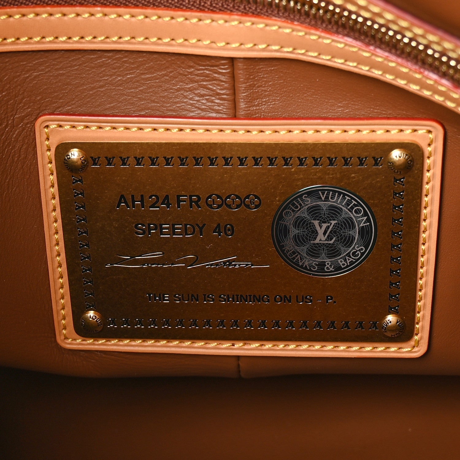 Louis Vuitton Calfskin Monogram Speedy P9 Bandouliere 40 Agate