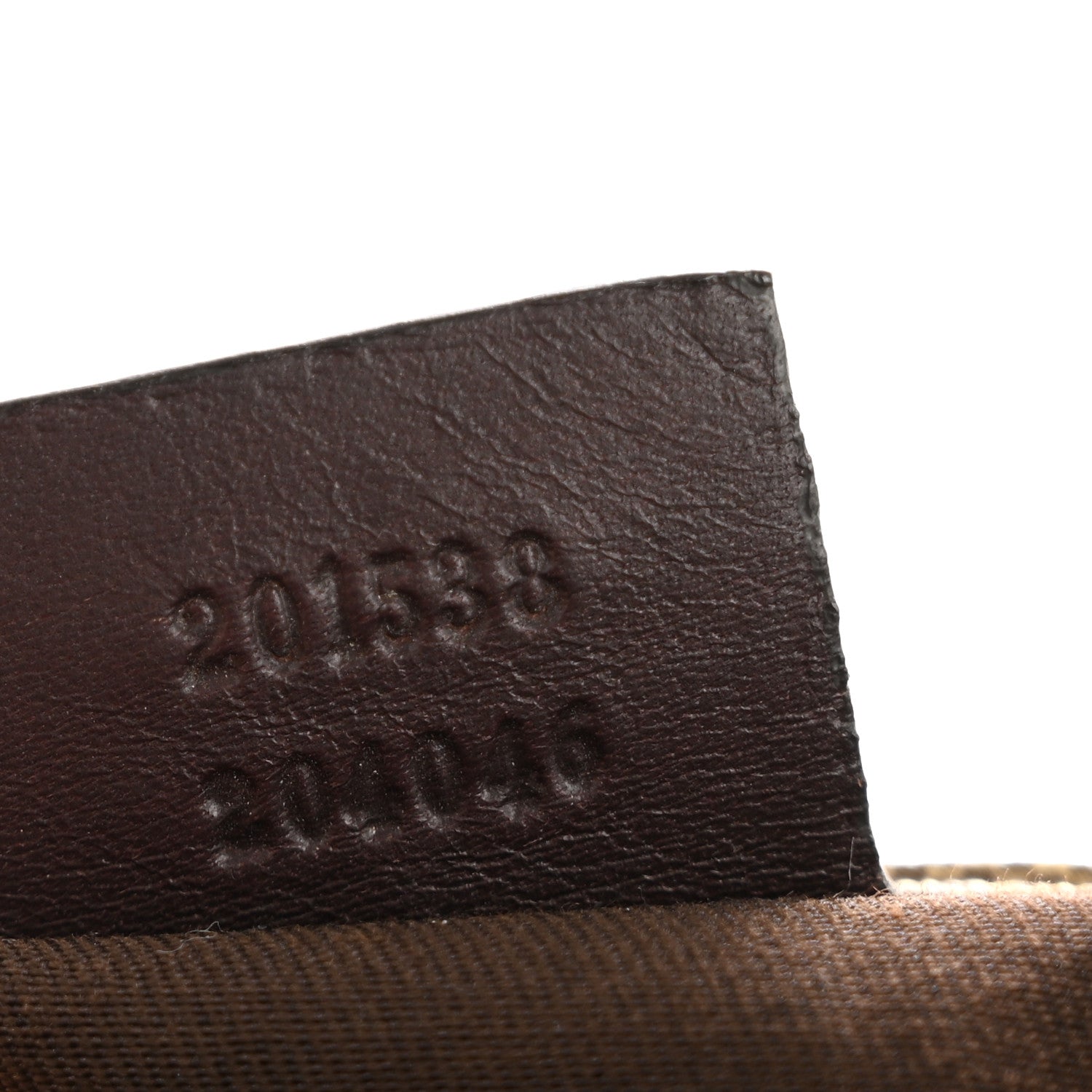 Gucci GG Supreme Monogram Small Flat Messenger Bag Dark Brown