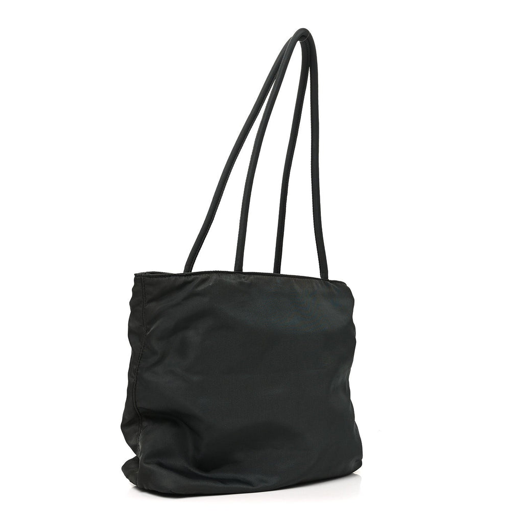 Prada Tessuto Nylon Shoulder Bag Dark Green