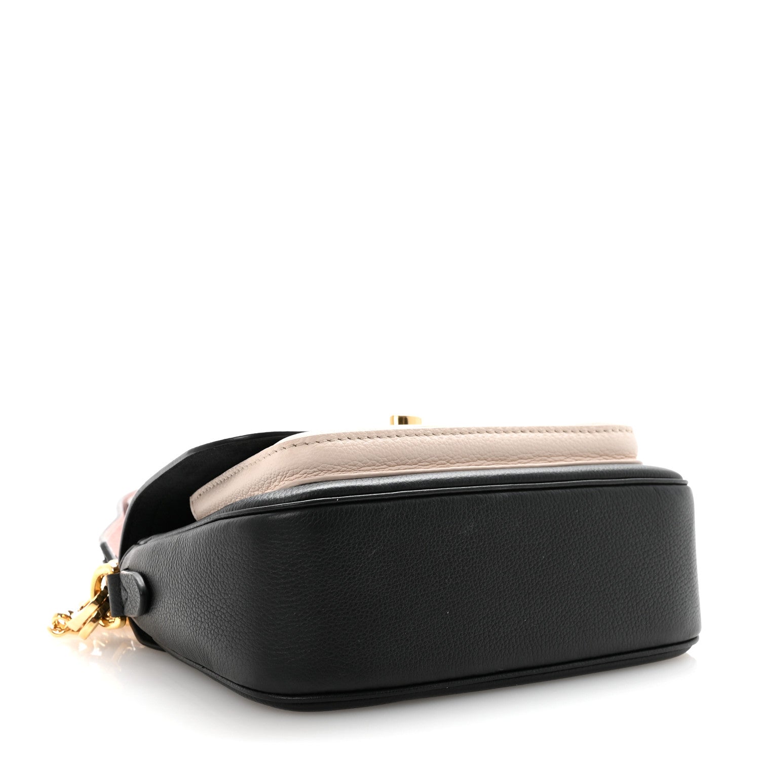 Louis Vuitton Grained Calfskin Lockme Tender Black