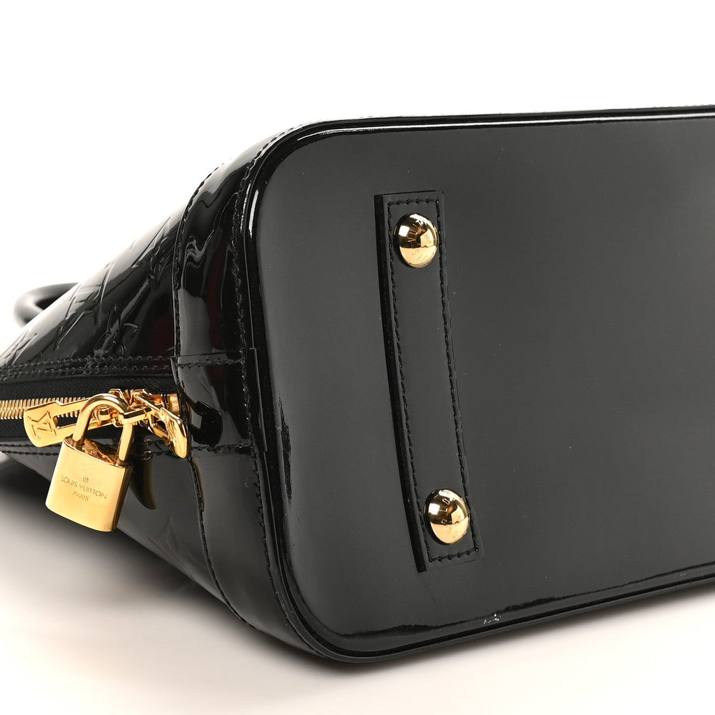 Louis Vuitton Vernis Alma PM Black