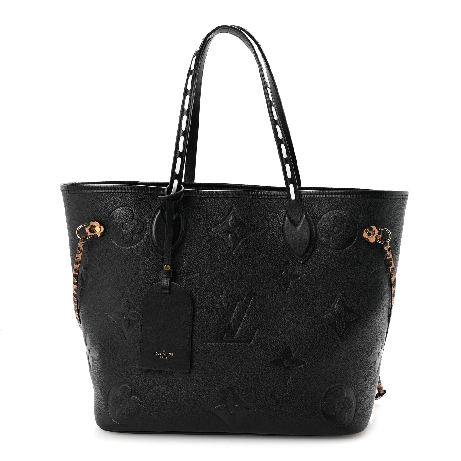 Louis Vuitton Empreinte Monogram Giant Wild at Heart Neverfull MM Black