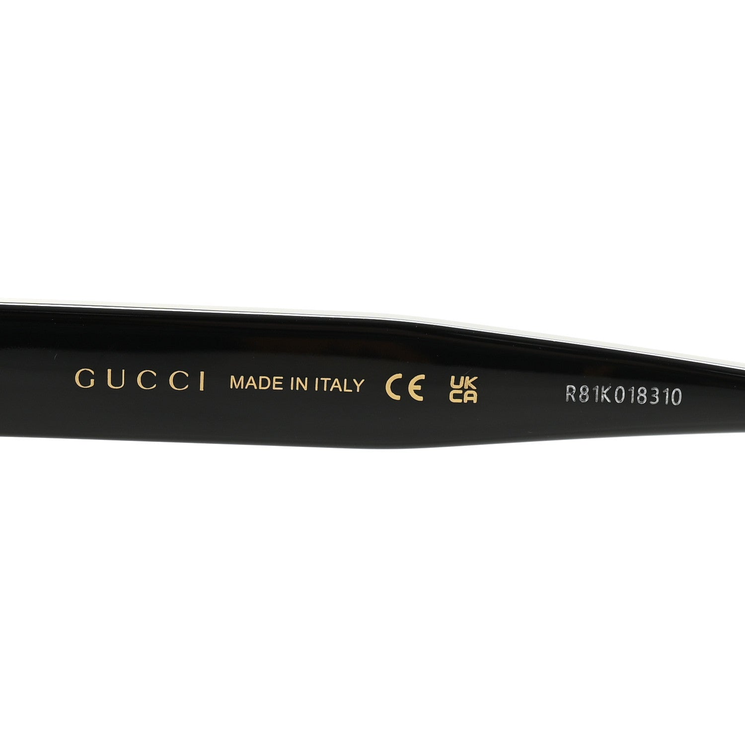 Gucci Acetate Web Sunglasses GG1982S Black