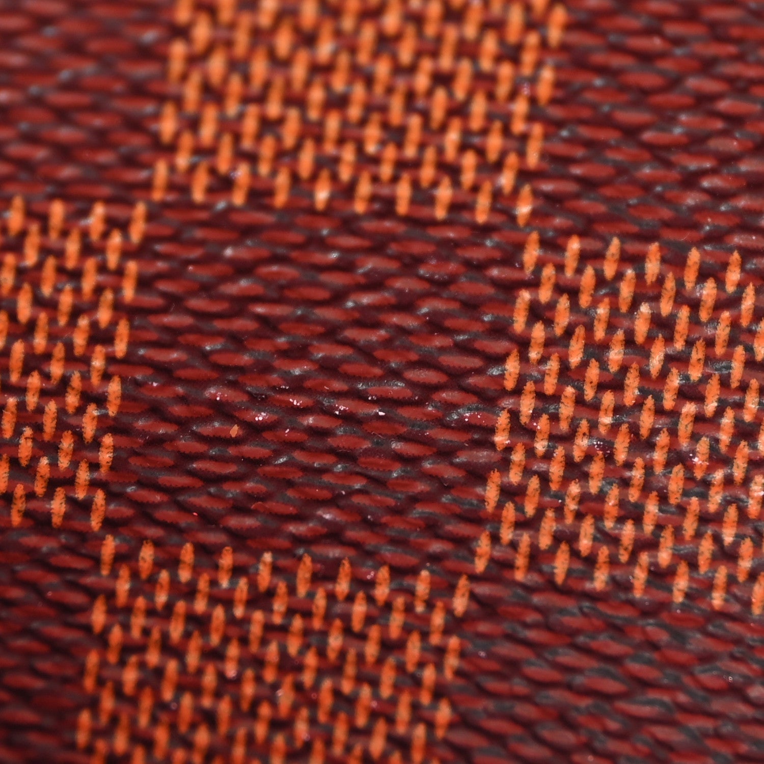 Louis Vuitton Damier Ebene Clemence Wallet Cherry