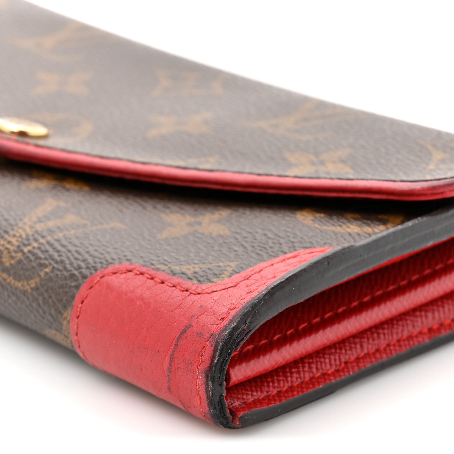 Louis Vuitton Monogram Sarah Retiro Wallet Cherry