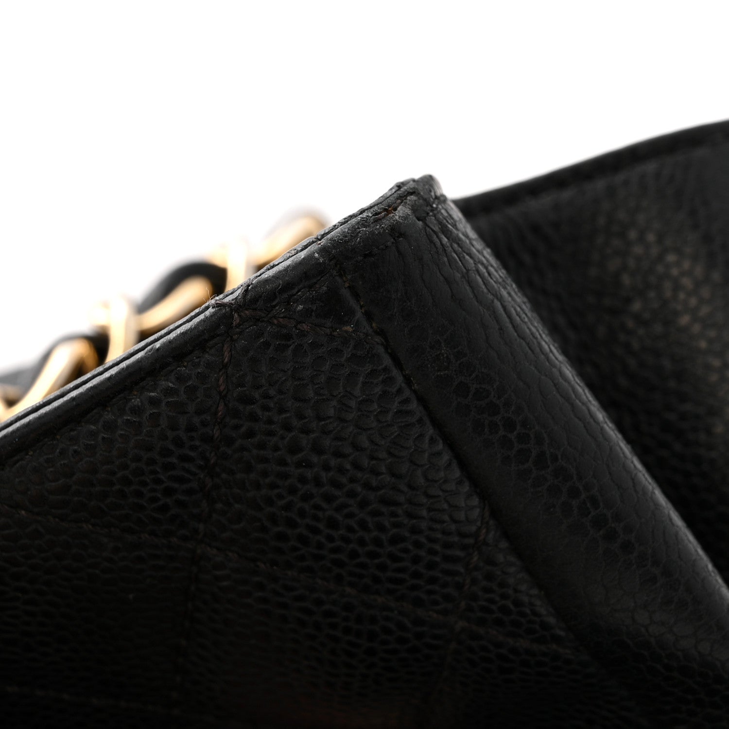 Chanel Caviar Quilted Grand Shopping Tote GST Black
