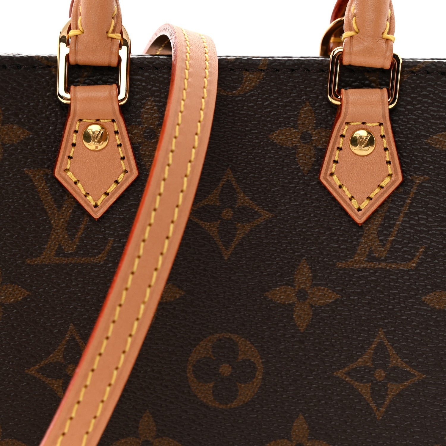 Louis Vuitton Monogram Petit Sac Plat