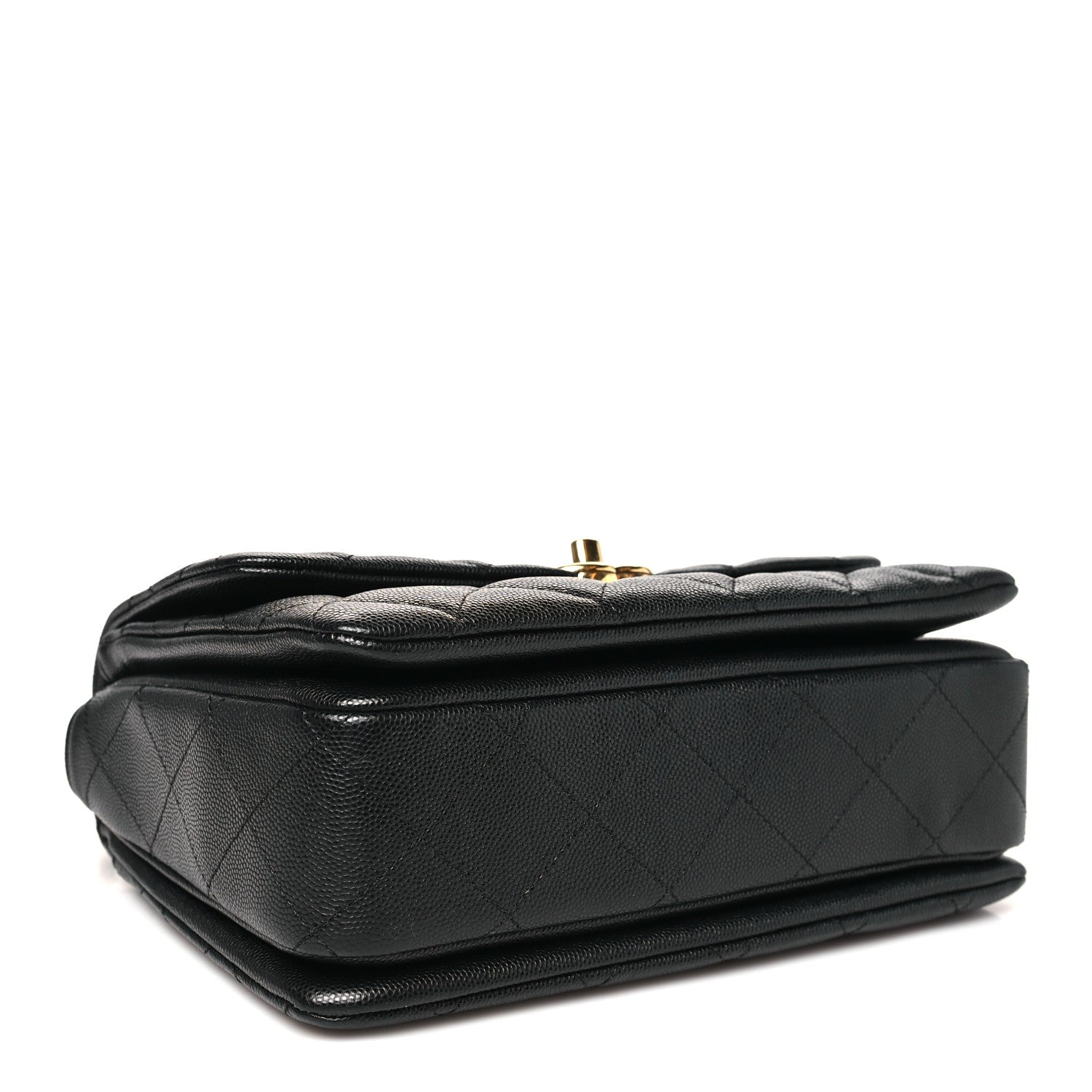 Chanel Caviar Quilted Coco First Flap Black