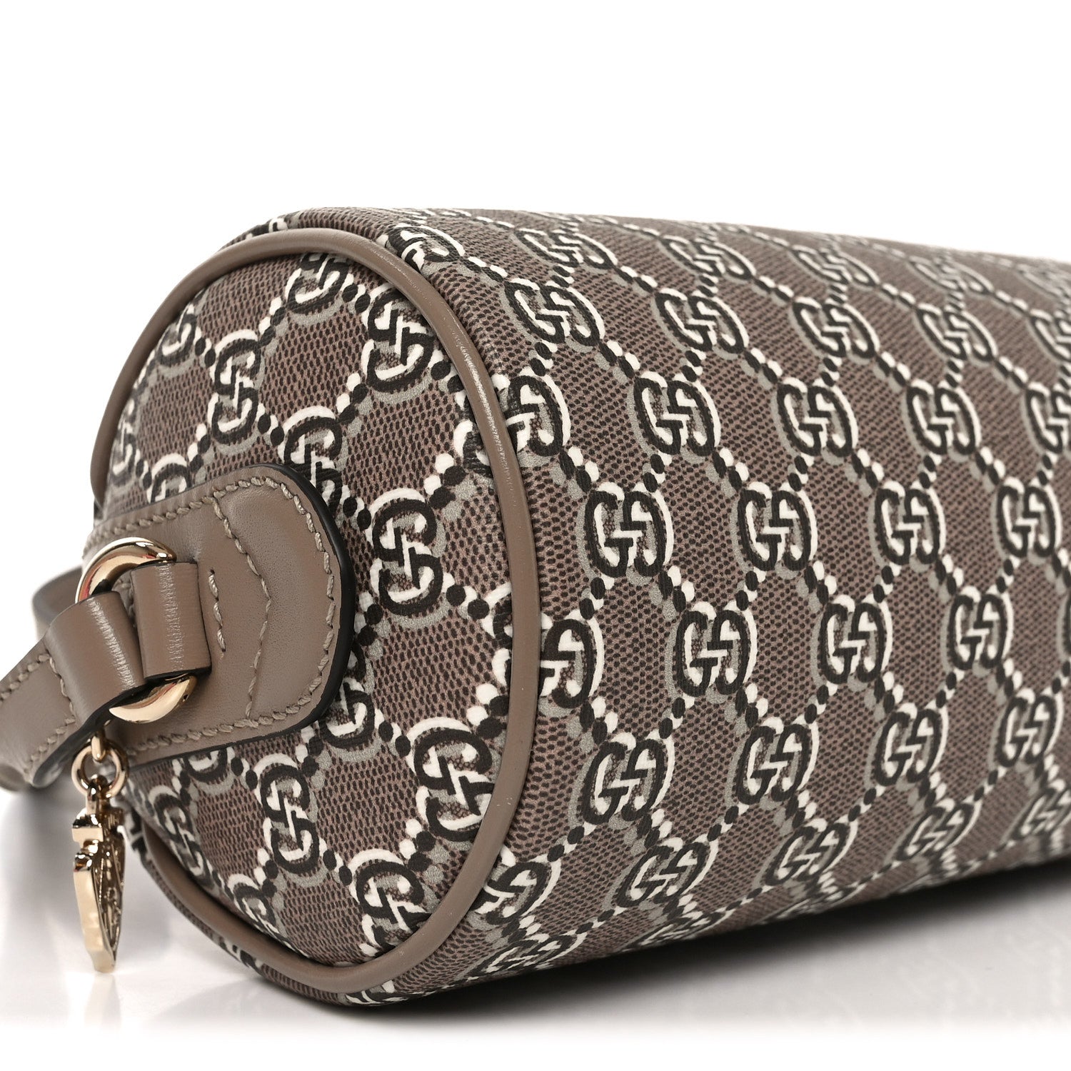Gucci GG Shadow Monogram Mini Shoulder Bag Taupe
