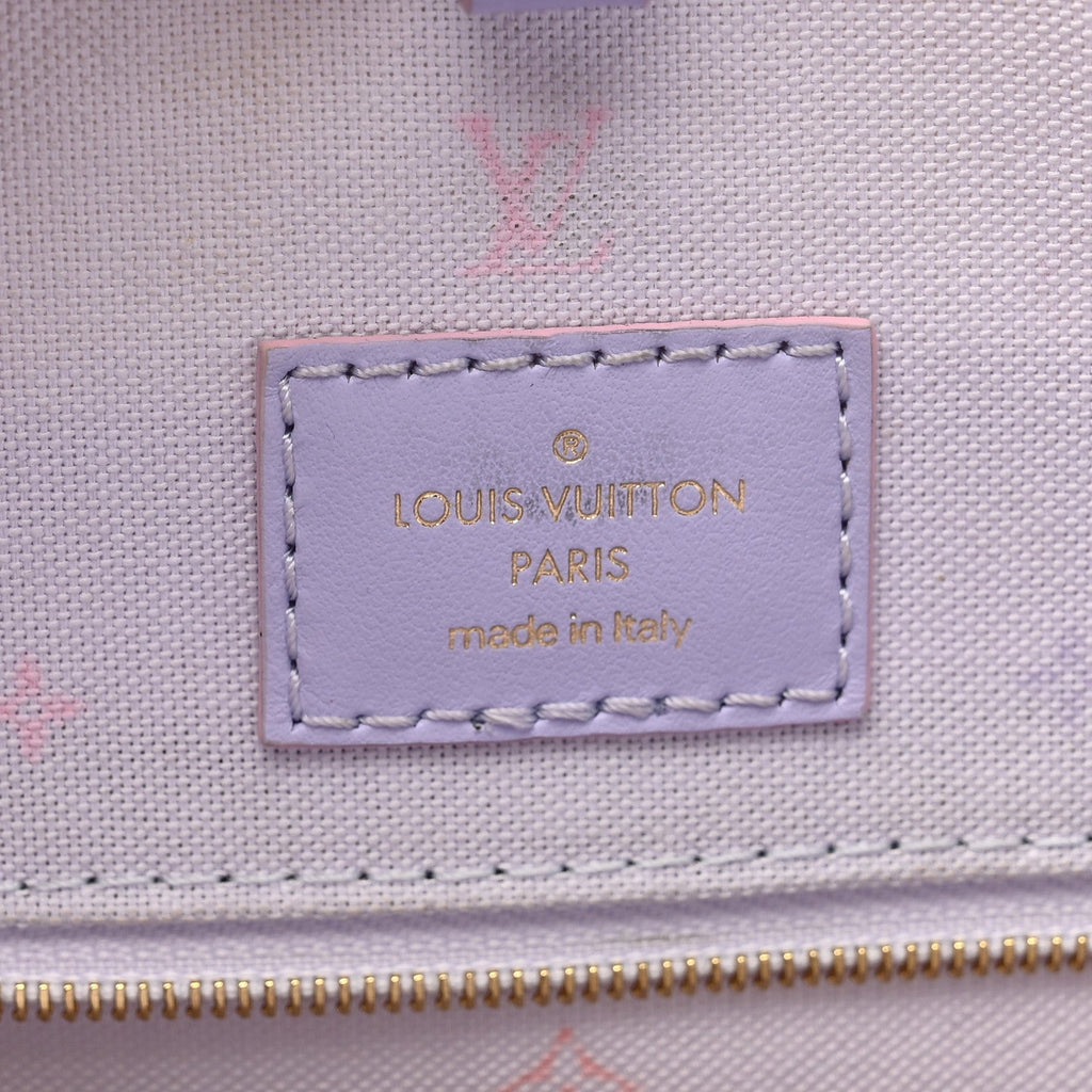 Louis Vuitton Monogram Giant Spring In The City Onthego GM Sunrise Pastel