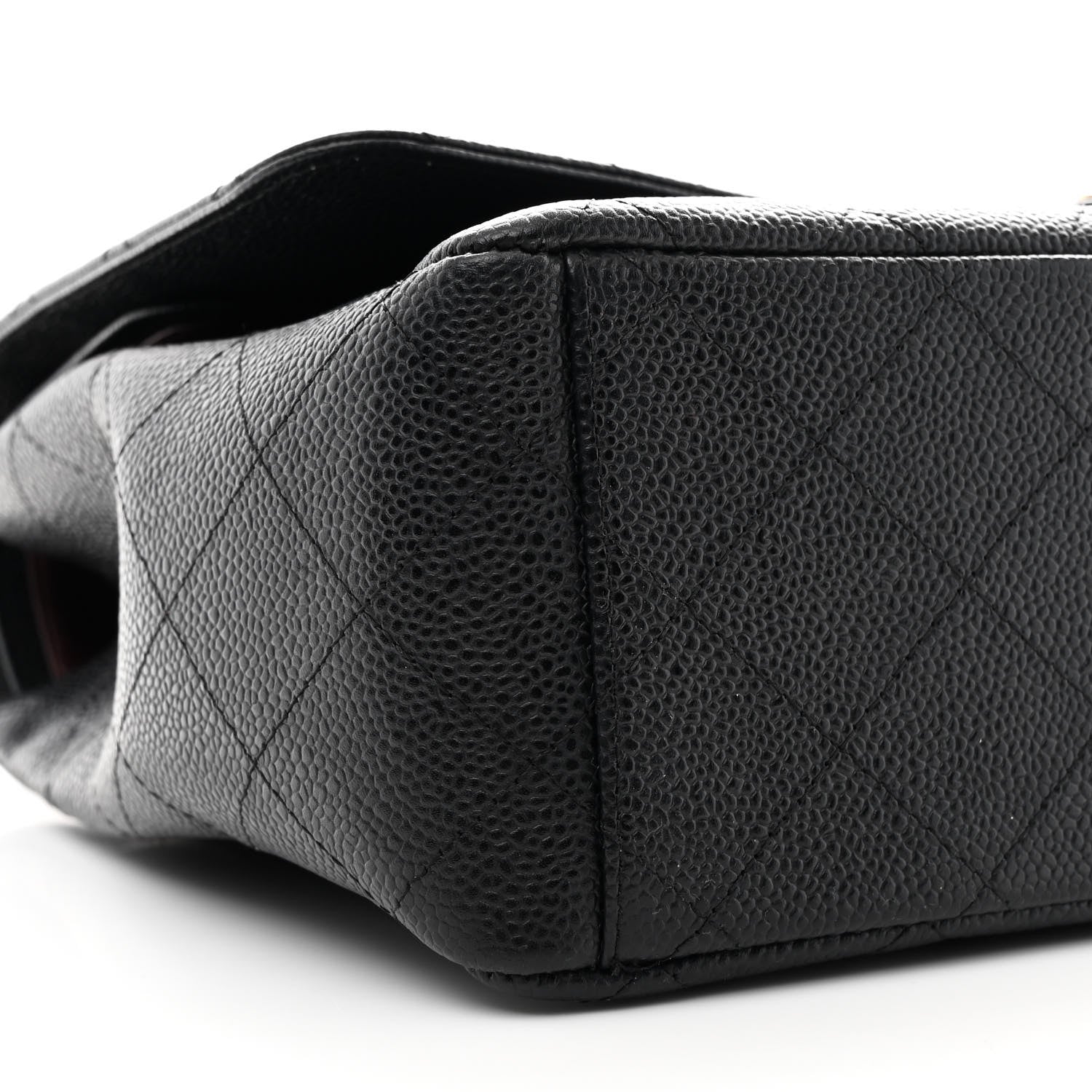 Chanel Caviar Quilted Maxi Double Flap Black