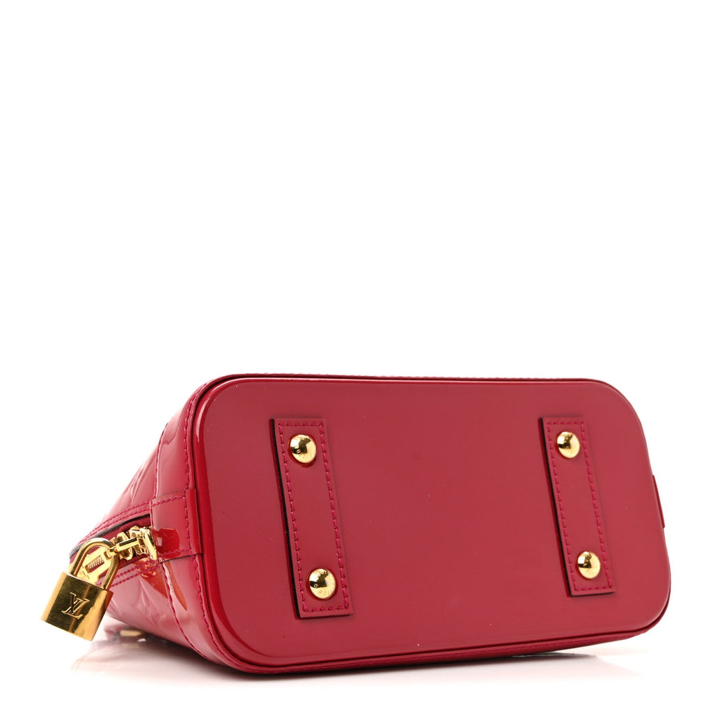 Louis Vuitton Vernis Alma BB Rose Indien