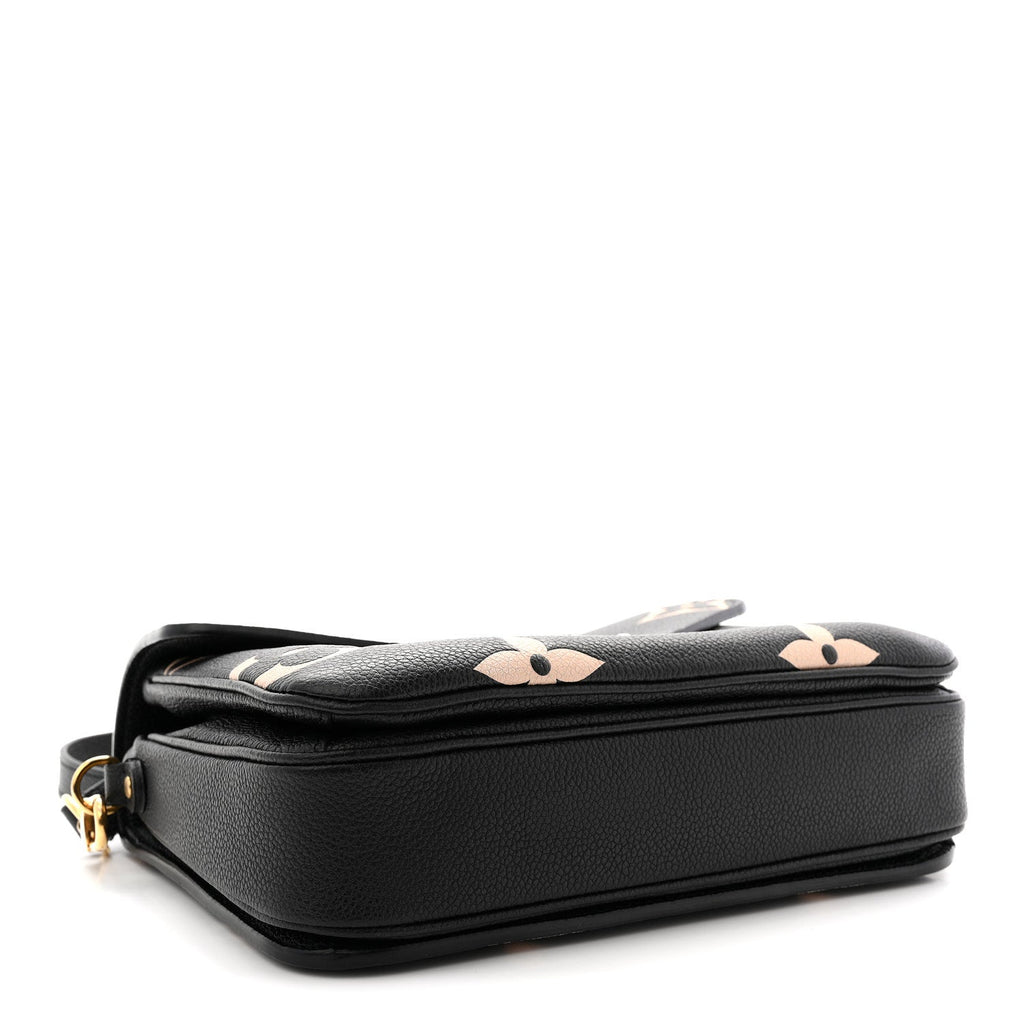Louis Vuitton Empreinte Monogram Giant Pochette Metis Black Beige