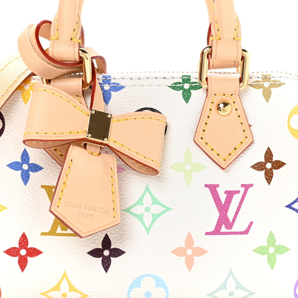 Louis Vuitton LV X TM Monogram Multicolor Nano Speedy White