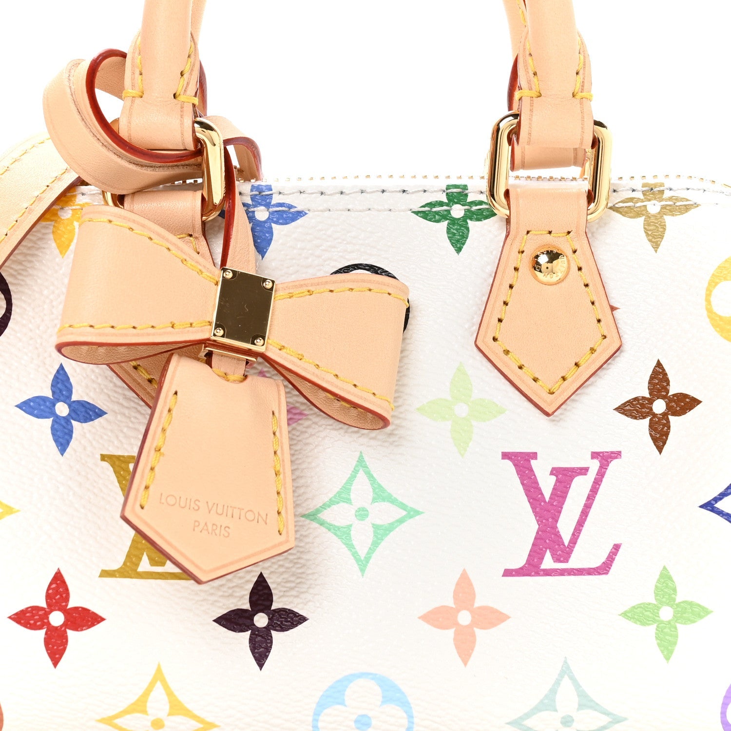 Louis Vuitton LV X TM Monogram Multicolor Nano Speedy White