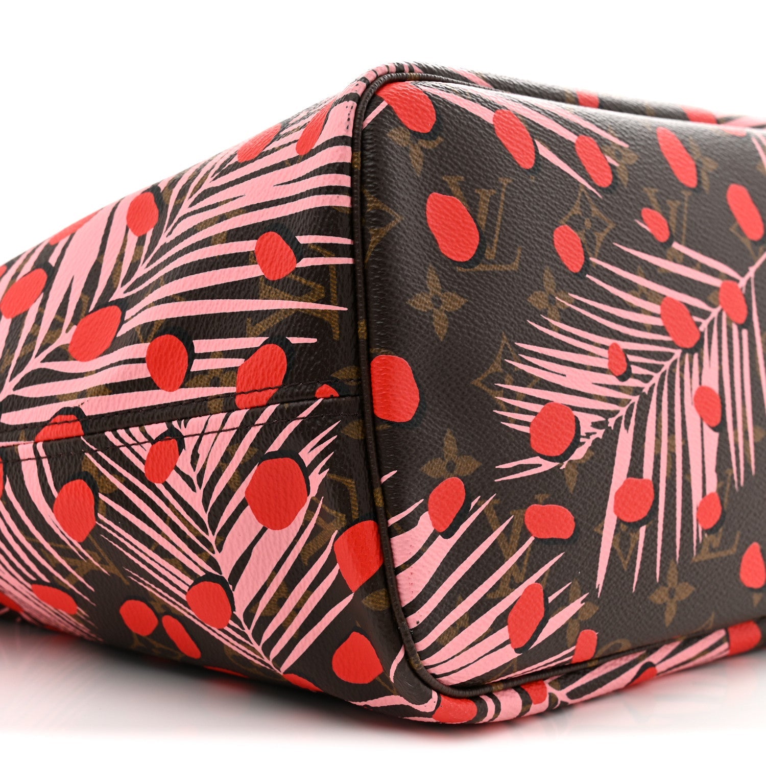 Louis Vuitton Monogram Jungle Dots Neo Neverfull MM Sugar Pink Poppy