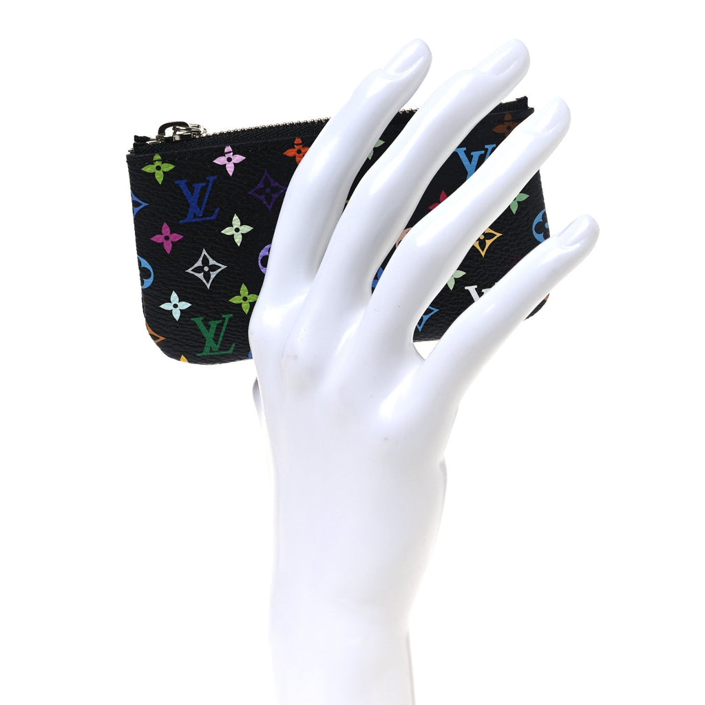 Louis Vuitton LV X TM Monogram Multicolor Key Pouch Black