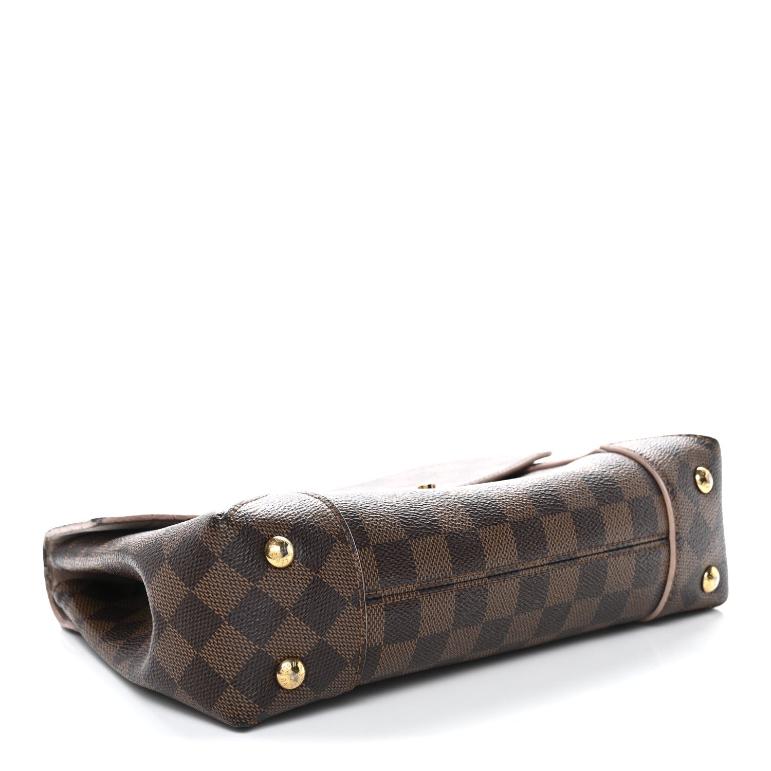 Louis Vuitton Damier Ebene Caissa Clutch Rose Ballerine