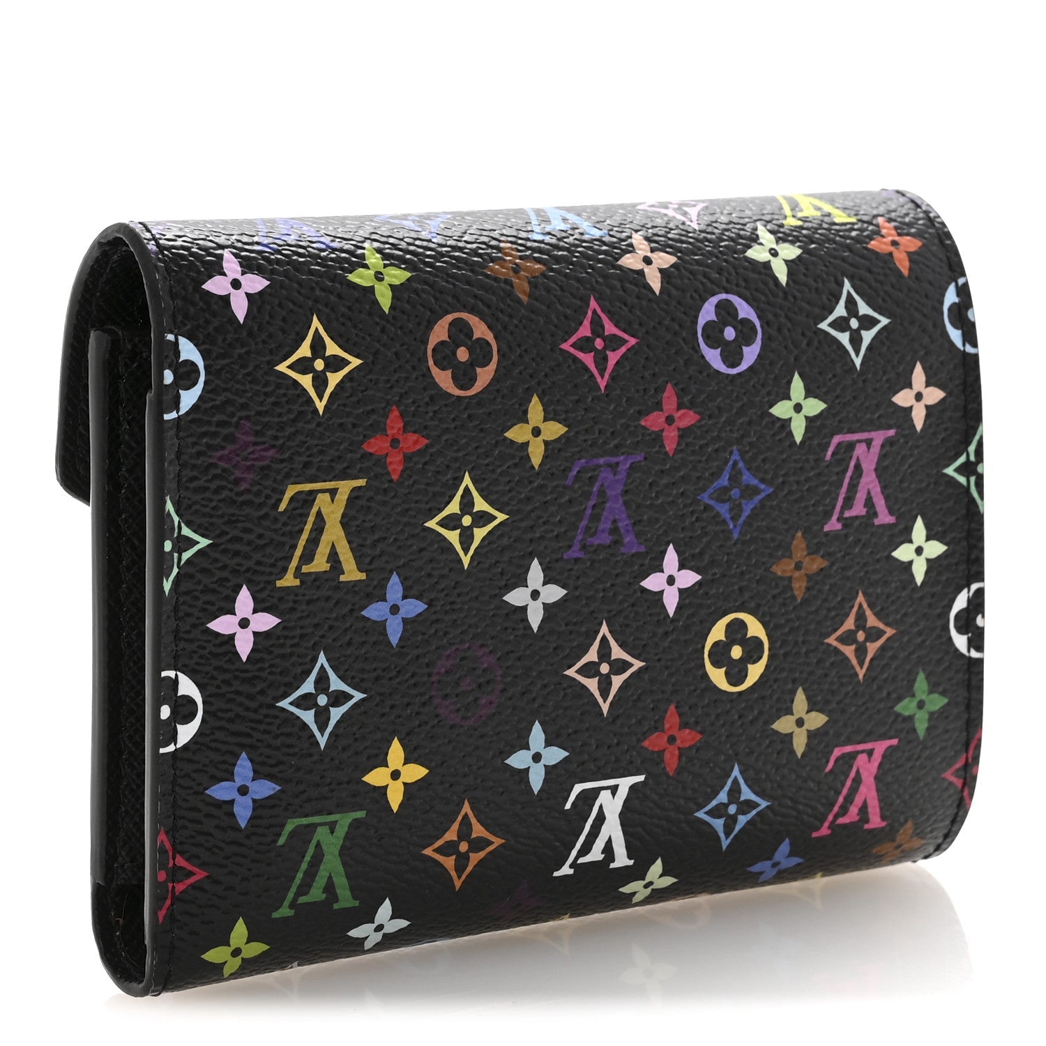 Louis Vuitton LV x TM Monogram Multicolor Victorine Wallet Black