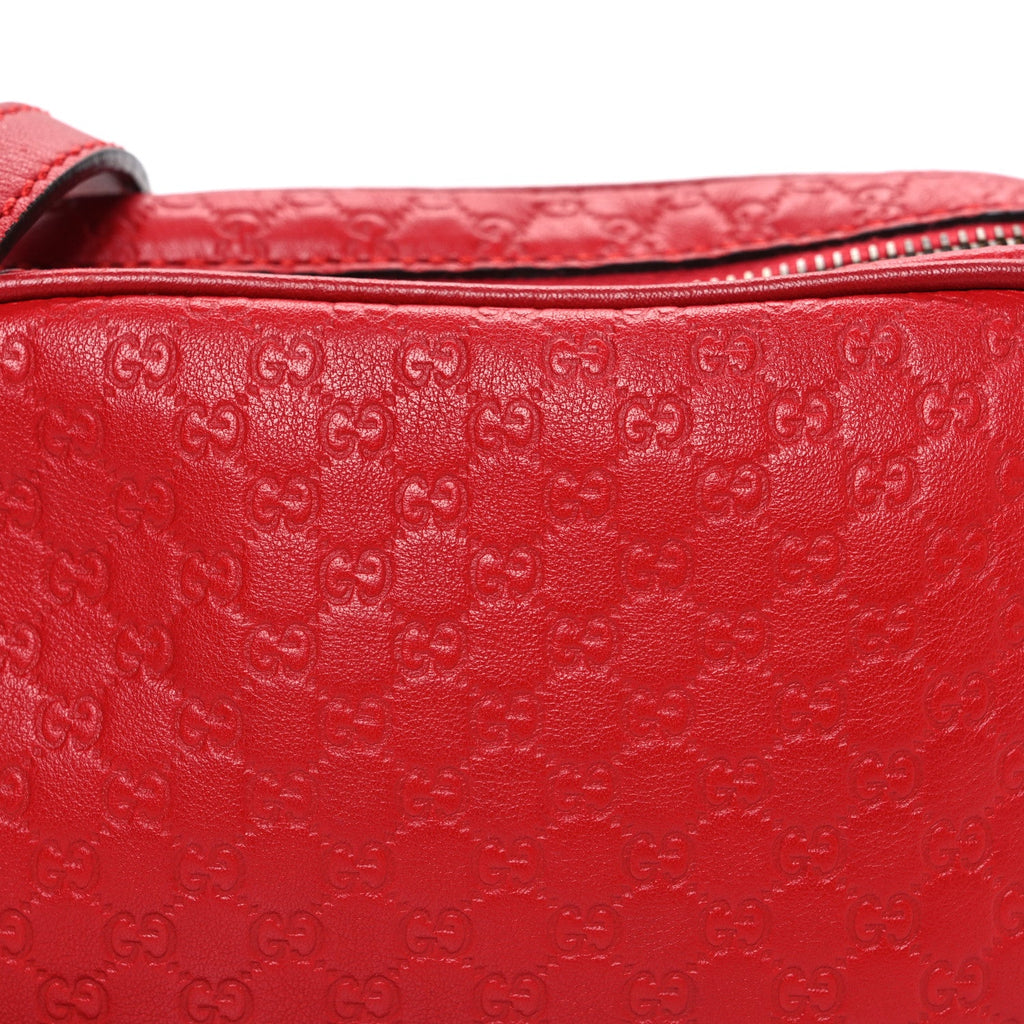 Gucci Microguccissima Sunshine Disco Crossbody Bag Red