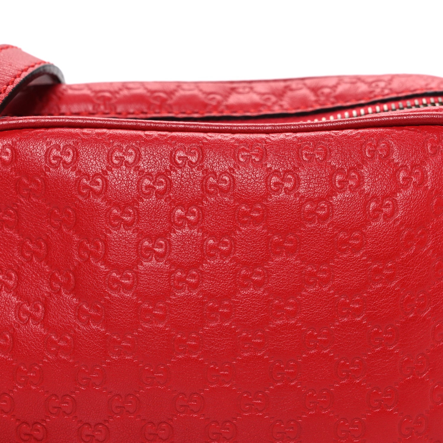Gucci Microguccissima Sunshine Disco Crossbody Bag Red