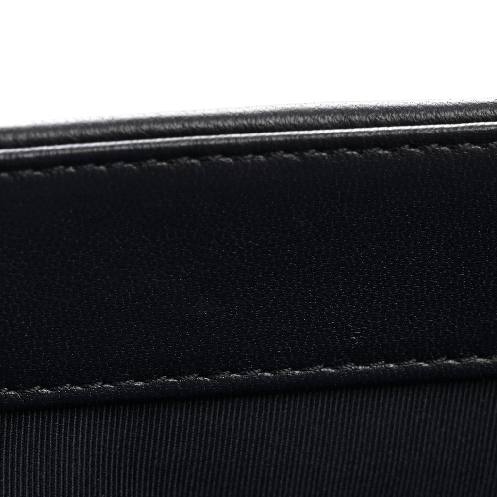 Chanel Goatskin Quilted Medium Chanel 19 Flap Navy Blue