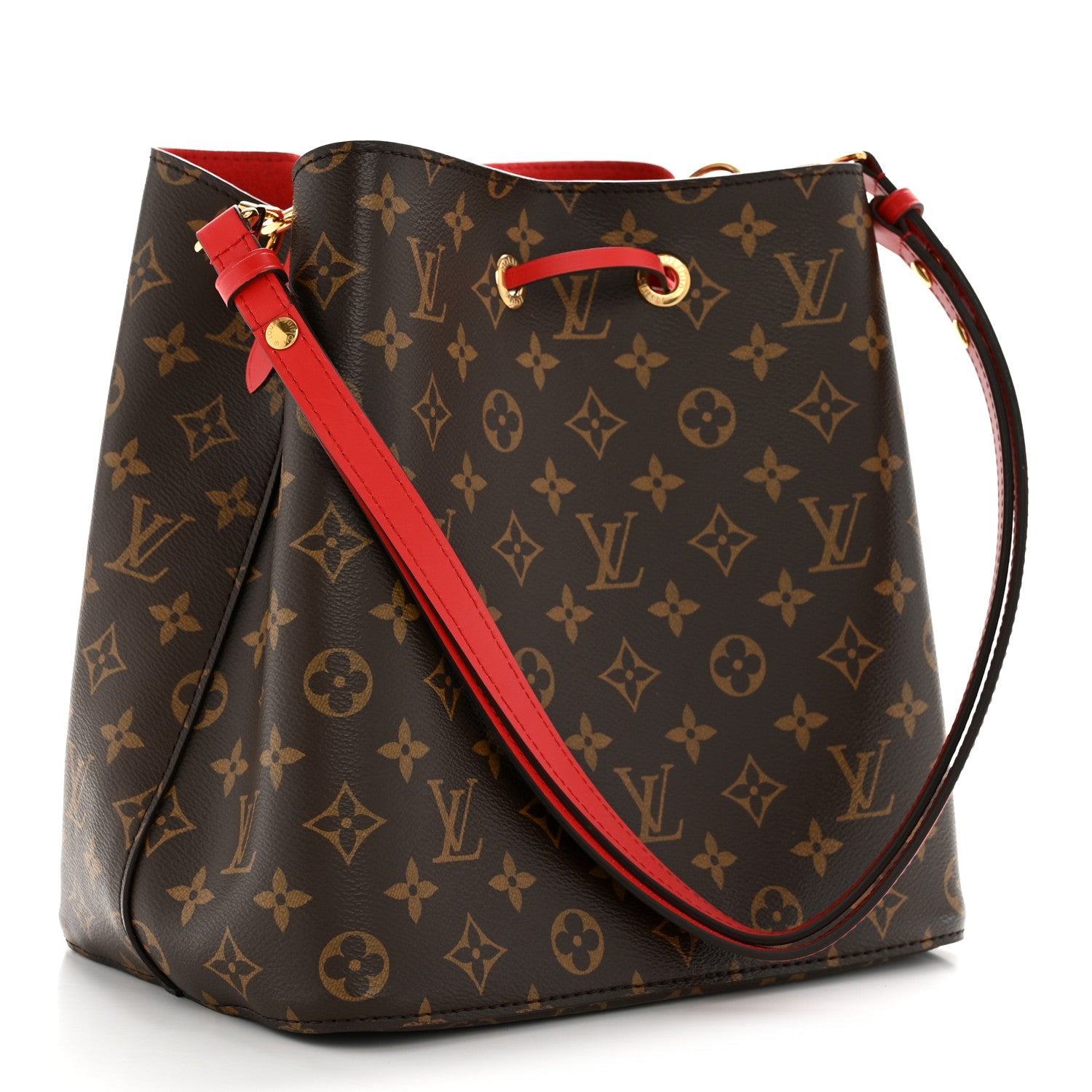 Louis Vuitton Monogram Neonoe MM Coquelicot