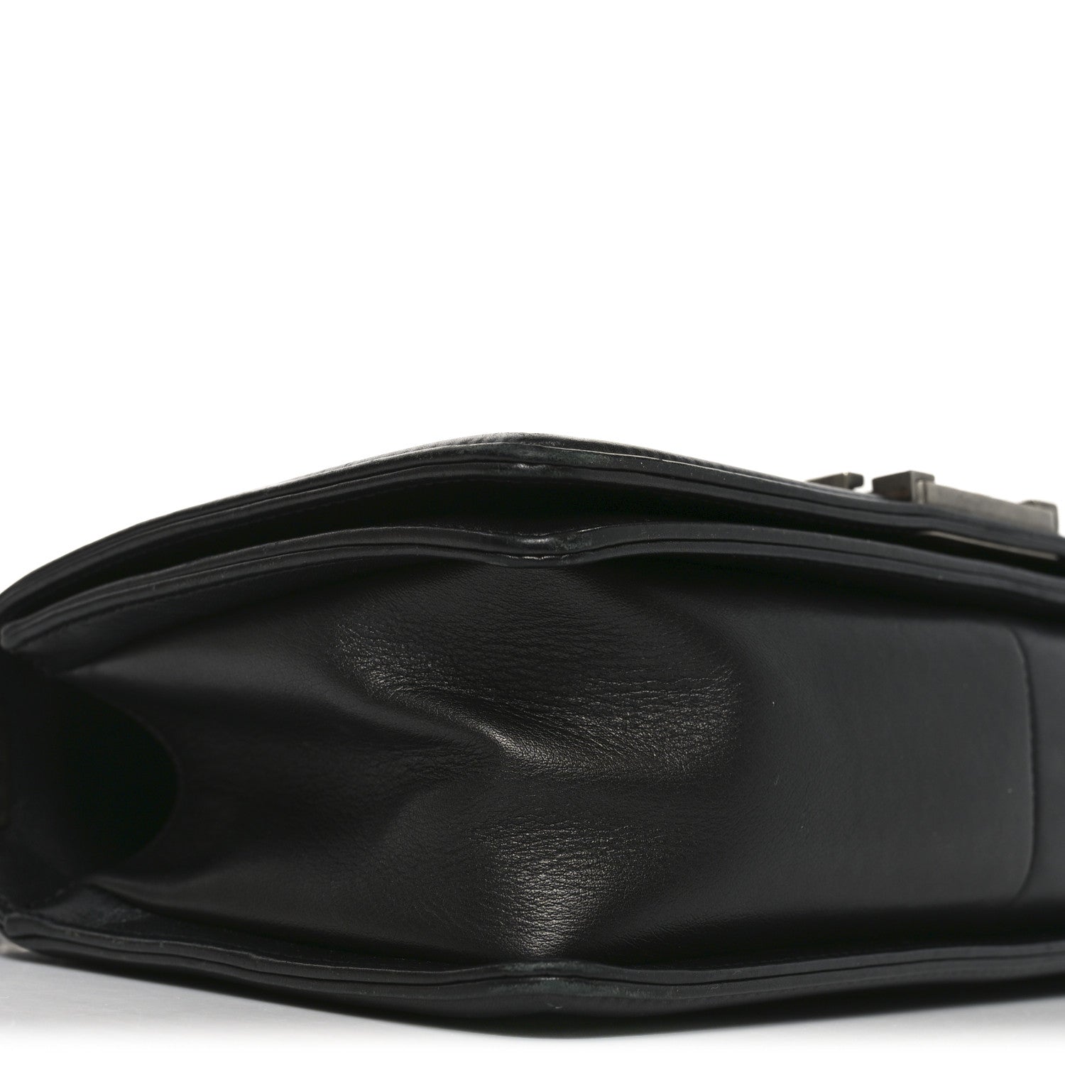 Chanel Lambskin Quilted Medium Boy Flap Dark Grey
