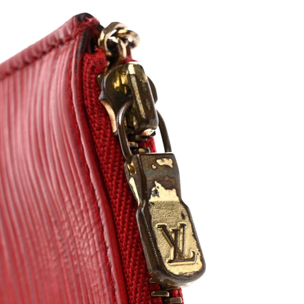 Louis Vuitton Epi Key Pouch Castillan Red