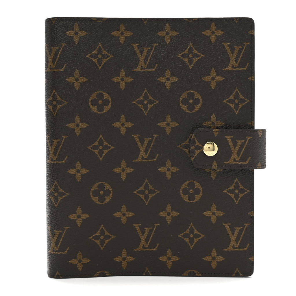 Louis Vuitton Monogram Large Ring Agenda Cover
