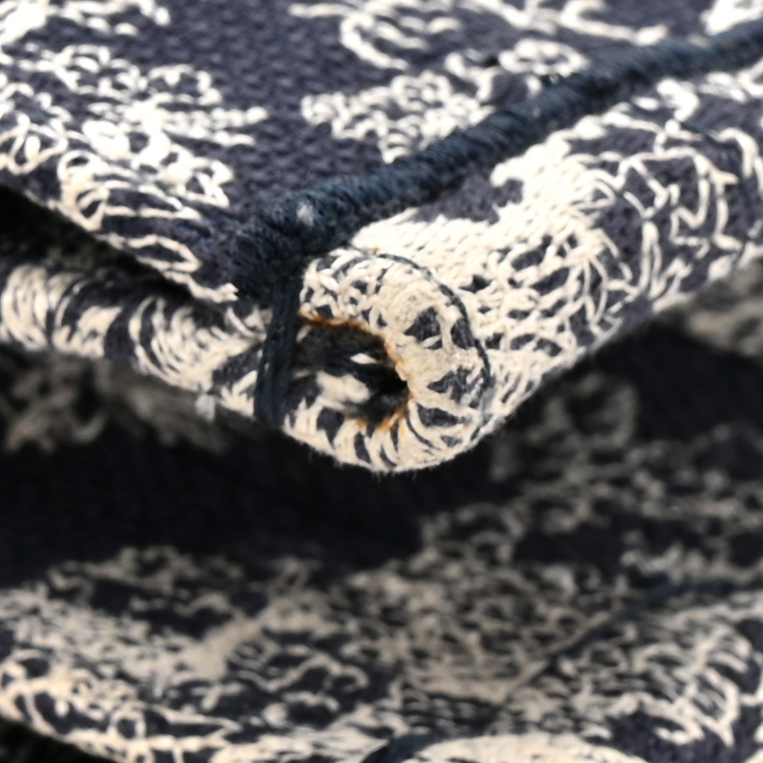 Christian Dior Calfskin Dioriviera Toile De Jouy Small Book Tote With Strap Blue Multicolor