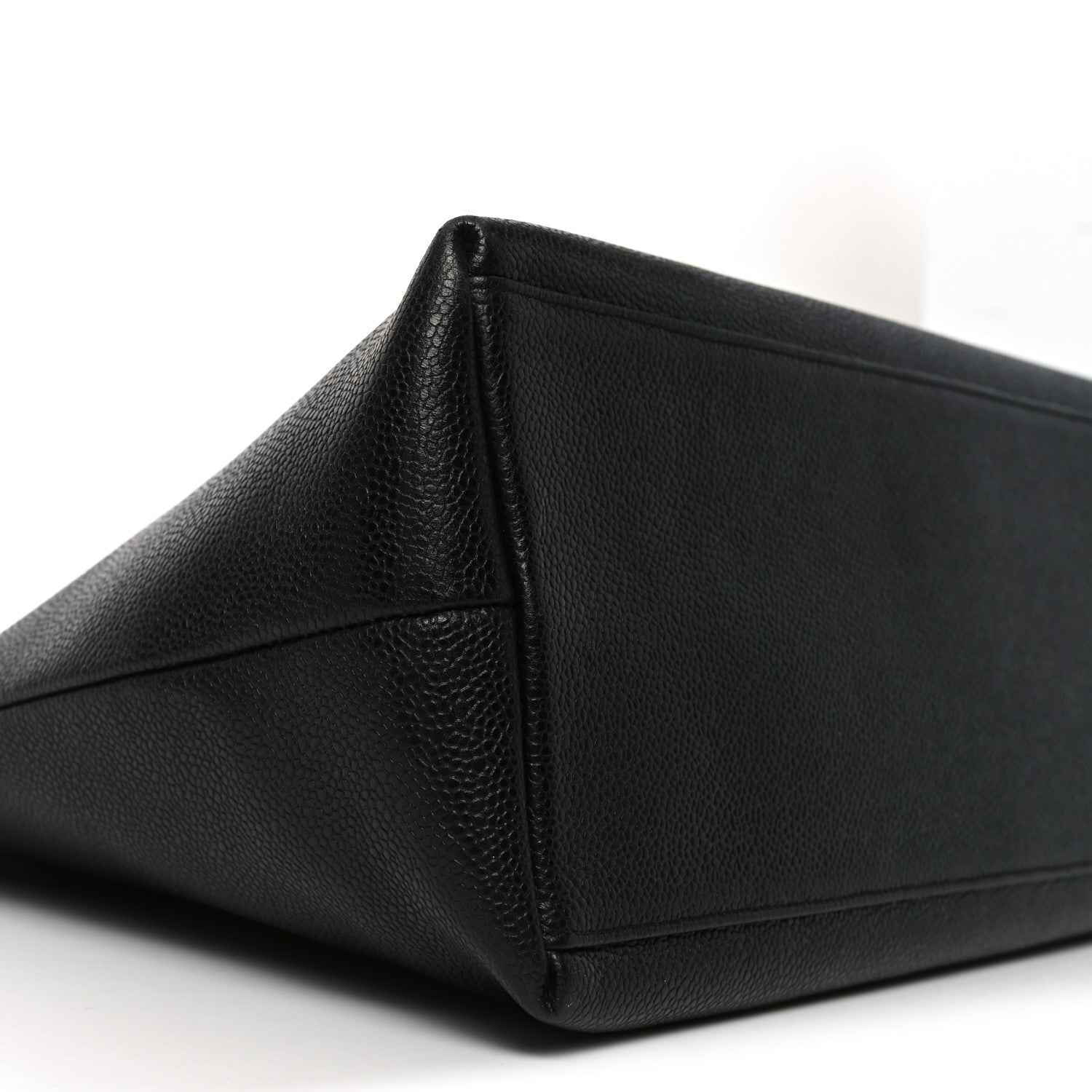 Chanel Caviar Large CC Shoulder Bag Black