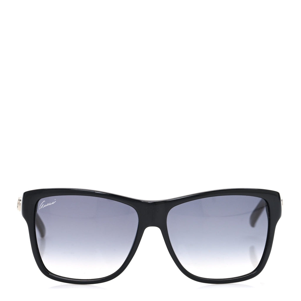 Gucci Acetate Square Ombre GG Sunglasses GG3579S Black