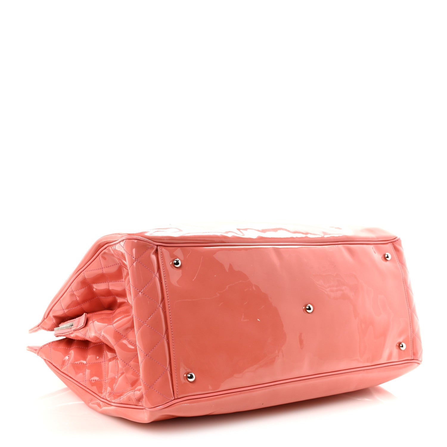 Chanel Vinyl Lipstick Ligne Tote Pink