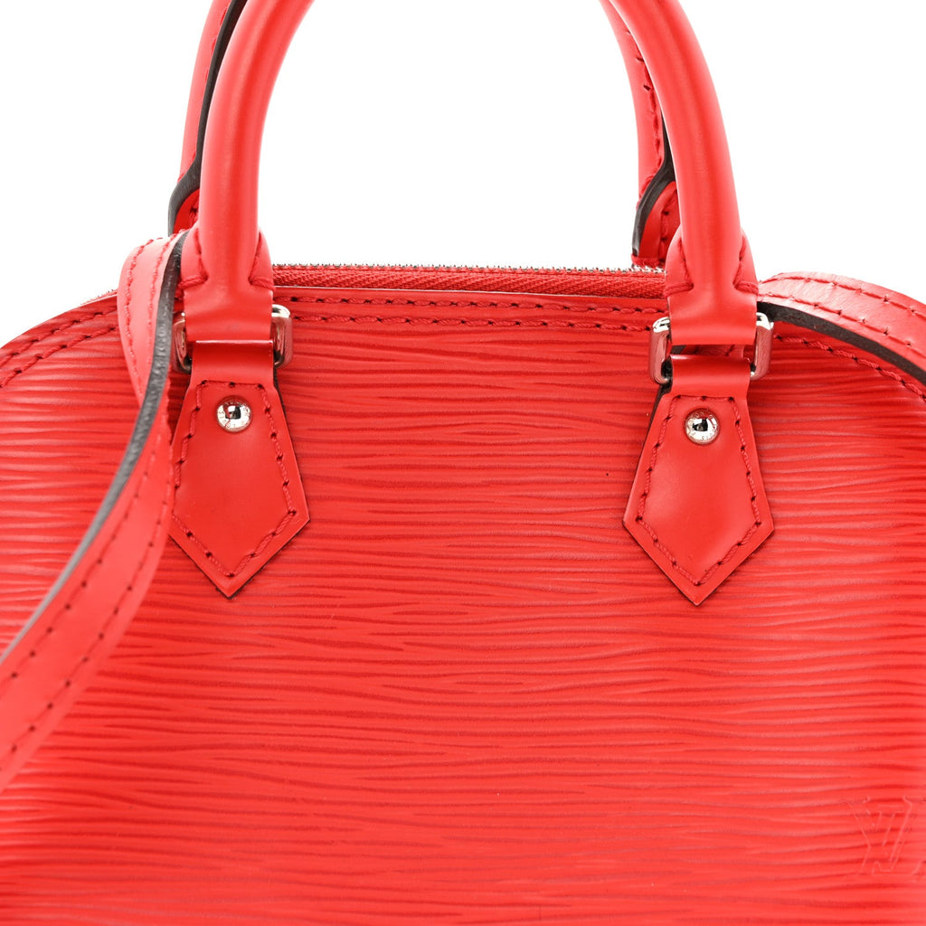 Louis Vuitton Epi Nano Alma Coquelicot