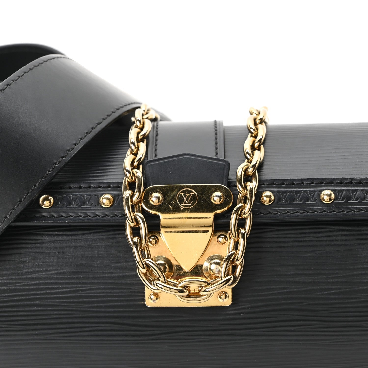 Louis Vuitton Epi Papillon Trunk Black
