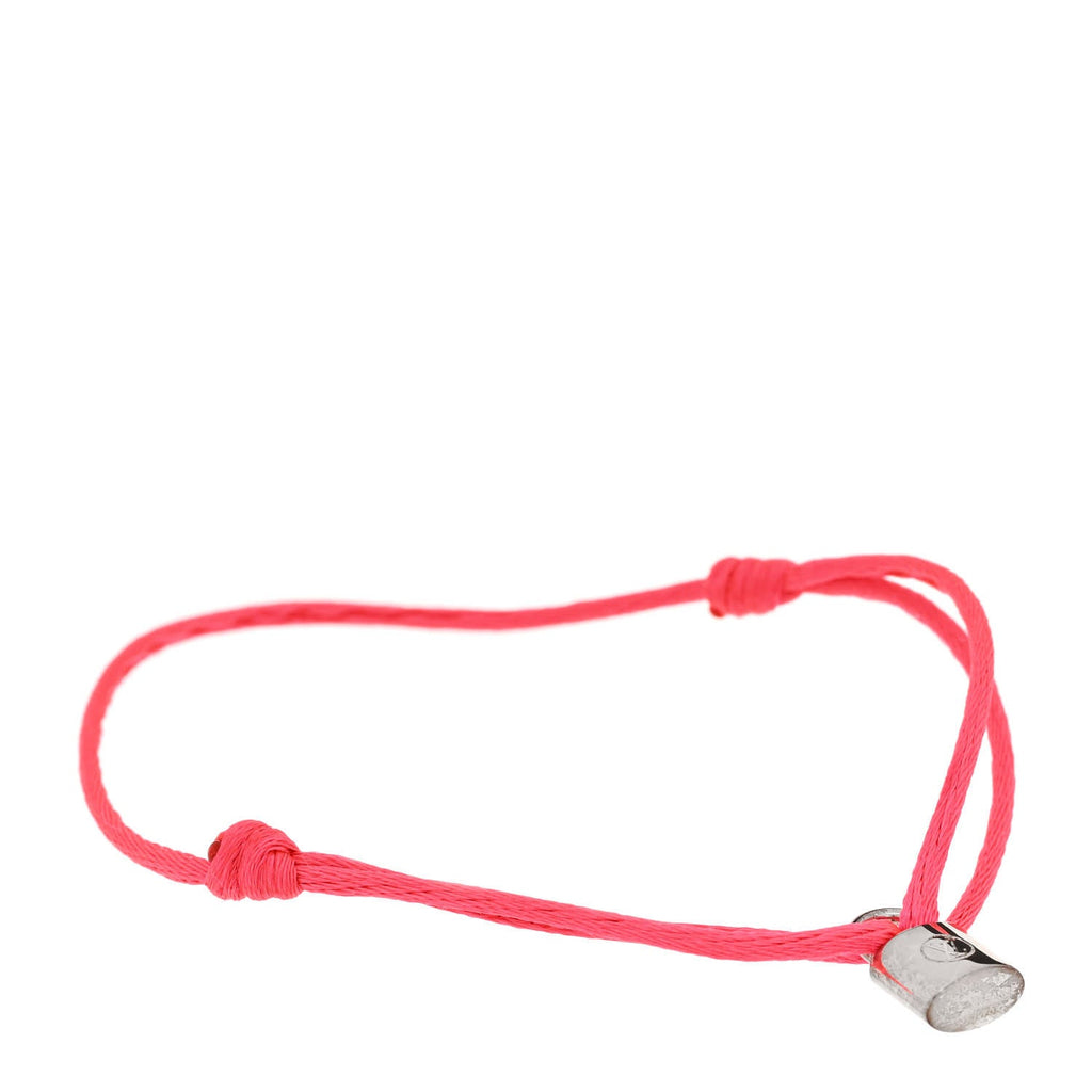 Louis Vuitton X UNICEF Sterling Silver Lockit Bracelet Freesia