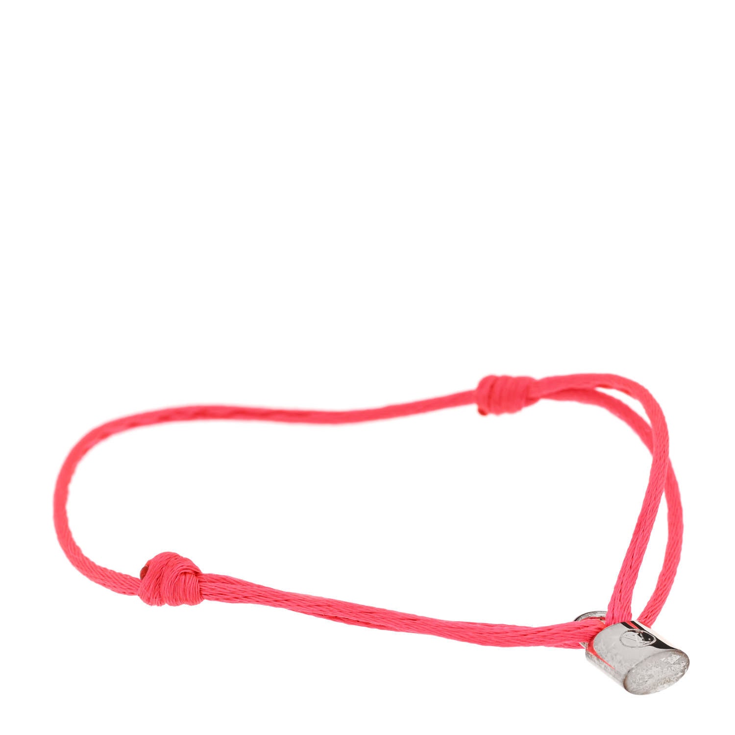 Louis Vuitton X UNICEF Sterling Silver Lockit Bracelet Freesia