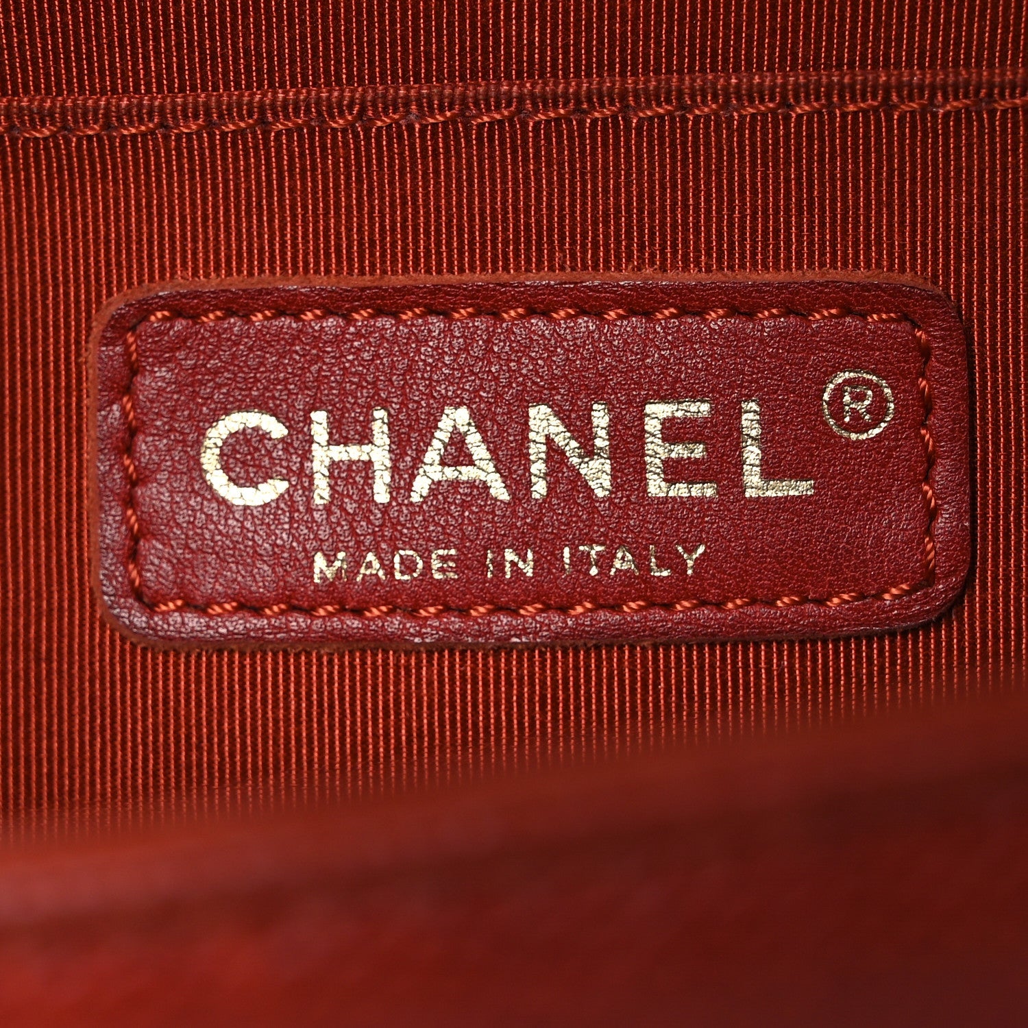 Chanel Caviar Quilted Medium Boy Flap Dark Red