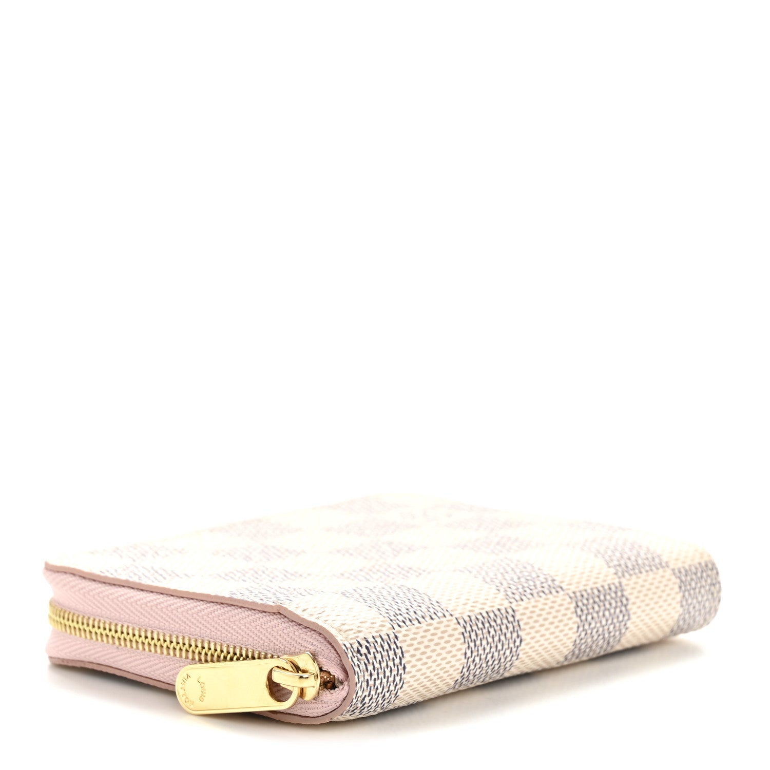 Louis Vuitton Damier Azur Zippy Coin Purse Rose Ballerine